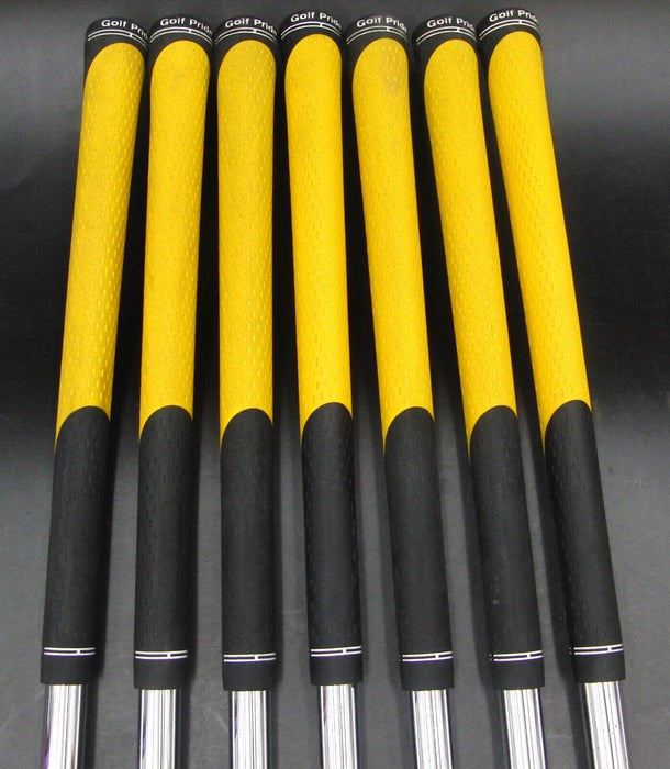 Set of 7 x Cleveland Hibore XLi Irons 4-PW Extra Stiff Steel Shafts Pride Grips*