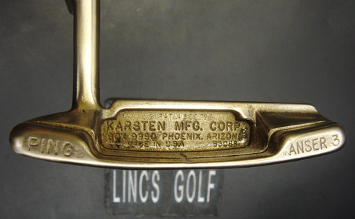 Refinished Ping Anser 3 Karsten Putter 86.5cm Playing Length Steel Shaft