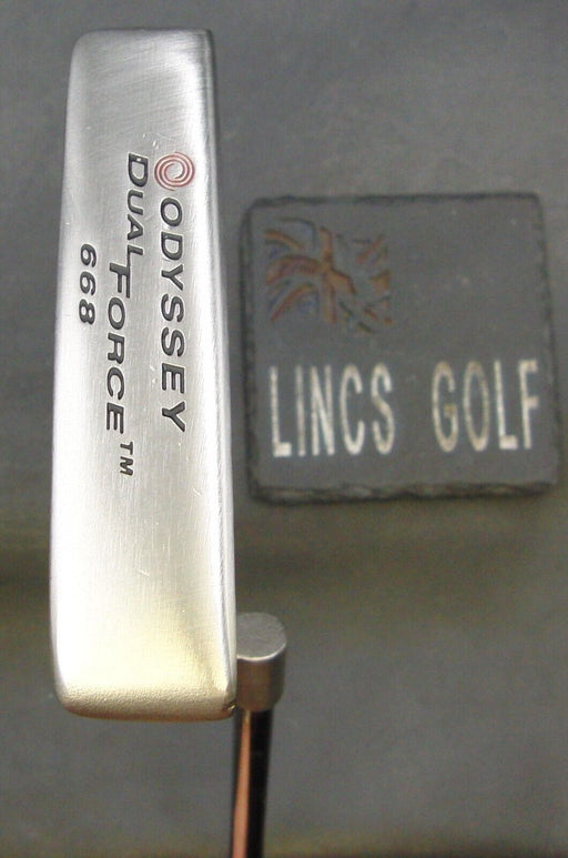 Odyssey Dual Force 668 Putter 87cm Playing Length Steel Shaft Pride Special Grip