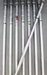 Set of 8 x Mizuno T-Zoid MX-15 Irons 3-PW Stiff Steel Shafts Mixed Grips