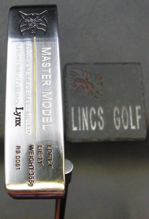 Lynx Master Model RB0061 Putter Coated Steel Shaft 85cm Length Lynx Grip