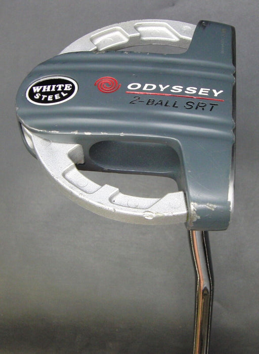 Odyssey White Steel 2-Ball SRT Putter 87.5cm Length Steel Shaft PSYKO Grip