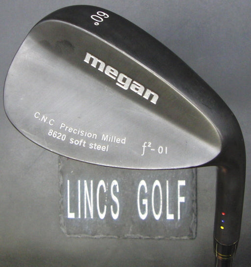 Megan CNC Precision Milled 60° Lob Wedge Wedge Graphite Shaft Megan Grip