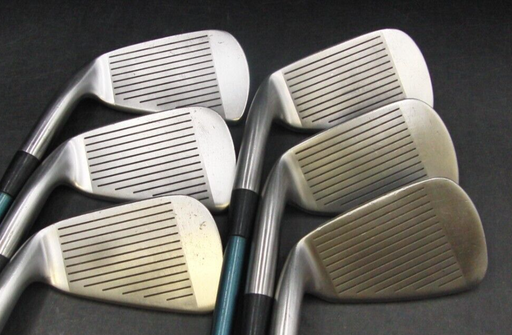 Set of 6 x Mizuno Finalist 21 Irons 4-9 Regular Graphite Shafts Mixed Grips