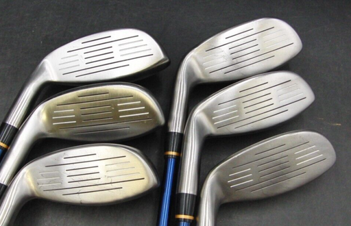 Set of 6 x Spalding High Ball Irons 5-PW Stiff Graphite Shafts No1 Grips