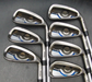 Set of 7 x Ping Gmax White Dot Irons 4-PW Regular Steel Shafts Mixed Grips*