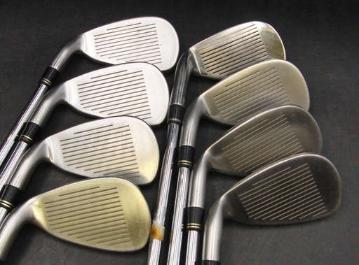 Set of 8 x TaylorMade R7 XR rac Irons 5-SW+GW Regular Steel Shafts Mixed Grips