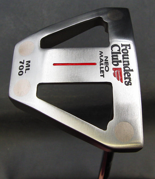 Founders Club Neo Mallet ML 700 Belly Putter 101cm Playing Length Steel Shaft