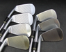 Set of 7 x TaylorMade Rac TP Forged Irons 4-PW Regular Steel Shafts Mixed Grips*