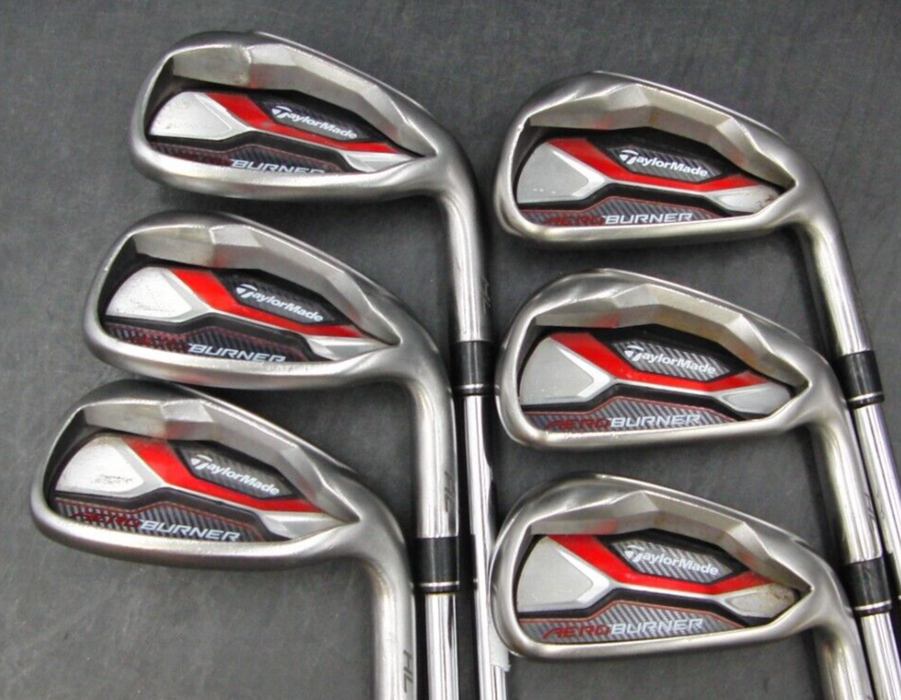 Set of 6 x TaylorMade Aeroburner HL Irons 5-PW Regular Steel Shafts