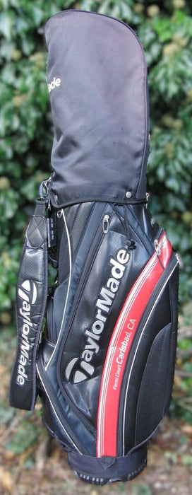 5 Division TaylorMade Black Carry Trolley Cart Golf Clubs Bag*