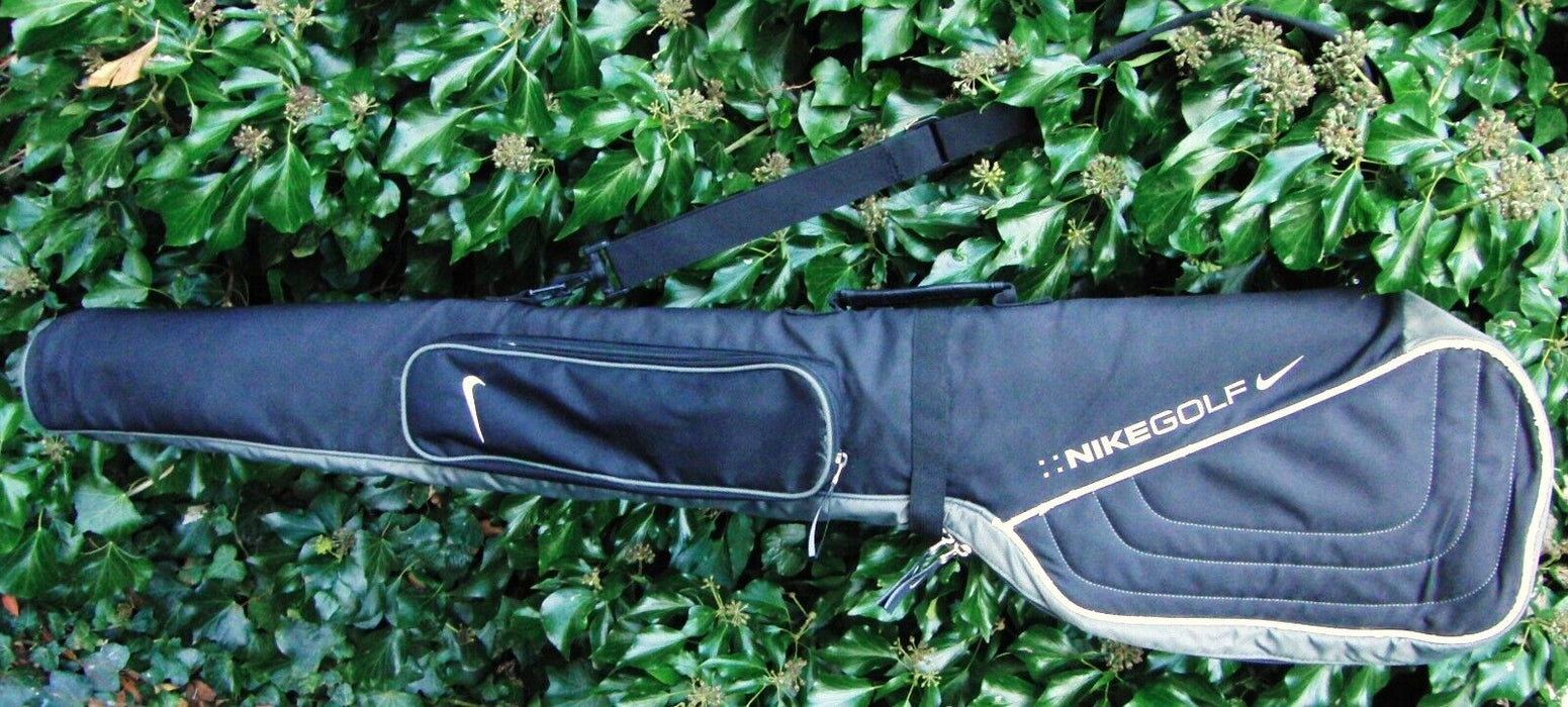 1 Division Nike Black Shoulder Carry Foldable Pencil Sunday Golf Clubs Bag*