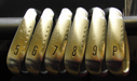 Set of 6 x Srixon ZR-700 Forged Irons 5-PW Stiff Steel Shafts Golf Pride Grips