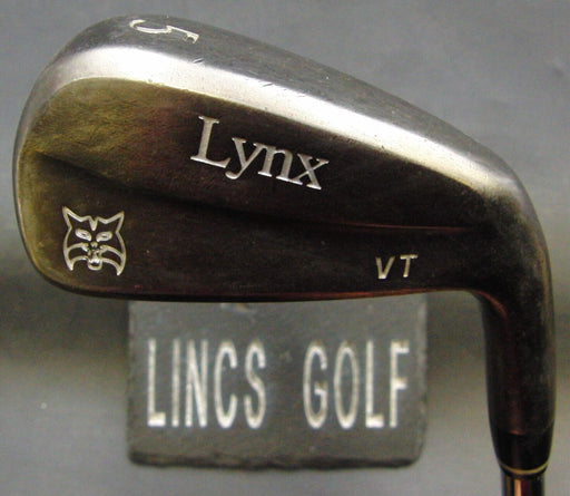 Lynx VT 5 Iron Extra Stiff Steel Shaft Lamkin Grip