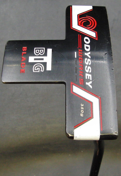 Odyssey Works Big T Blade Putter Coated Steel Shaft 87.5cm Length Odyssey Grip*