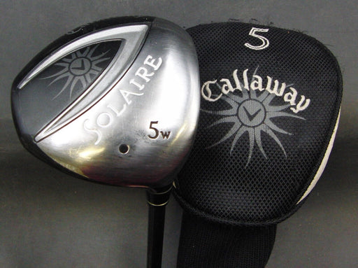 Ladies Callaway Solaire 5 Wood Ladies Graphite Shaft GolfPride Grip +Callaway HC