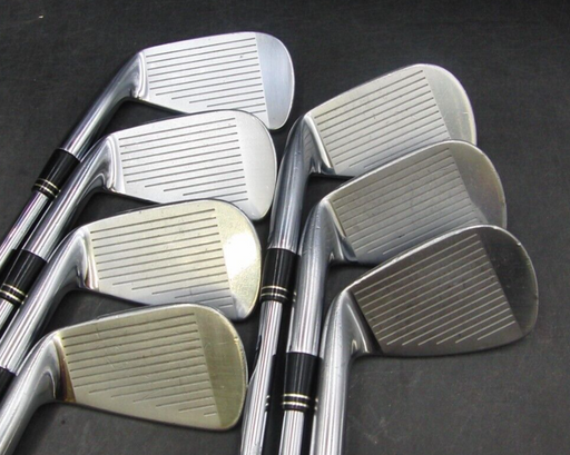 Set of 7 x TaylorMade rac Coin Forged Irons 4-PW Stiff Steel Shafts