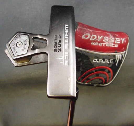 Odyssey White Ice Dart Blade 350g Putter 87cm Length Steel Shaft Psyko Grip +H/C