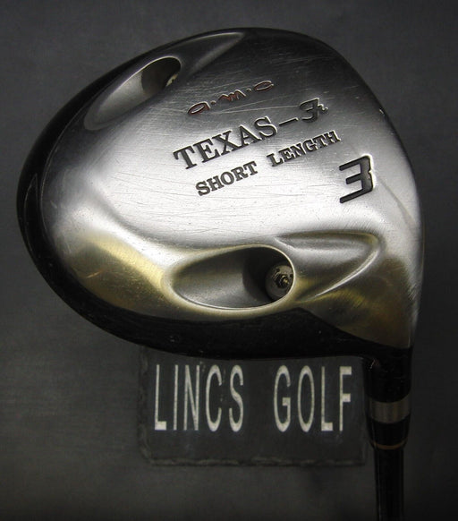 A.M.C Texas Short Length Wood Regular Graphite Shaft Pride Grip