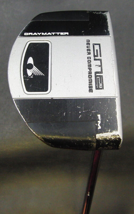 Never Compromise Gm2 FM Gray Matter Putter 87cm Steel Shaft Karma Grip & GM2 H/C