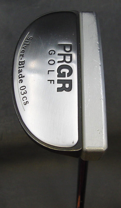 PRGR Golf Silver Blade 03 CS Putter 86cm Playing Length Steel Shaft PSYKO Grip