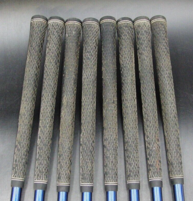 Set of 8 x Spalding High Ball Irons 3-PW Stiff Graphite Shafts Spalding Grips