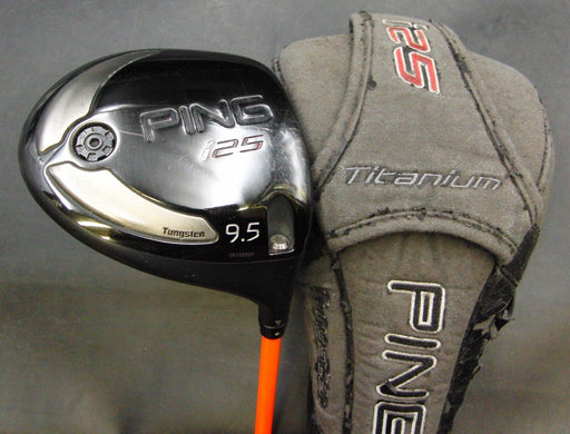 Ping i25 Tungsten 9.5° Driver Stiff Graphite Shaft Ping Grip & i25 HeadCover