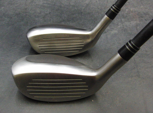 Set of 2 Founders Club Double Sole 21° 3 & 24° 4 Hybrids Regular Graphite Shafts