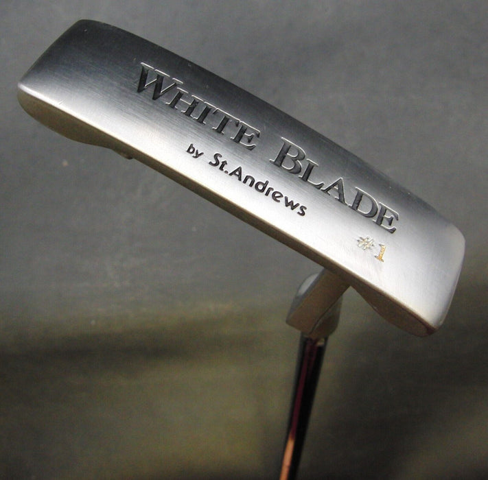 St.Andrews White Blade #1 Putter 87cm Playing Length Steel Shaft Tour Grip