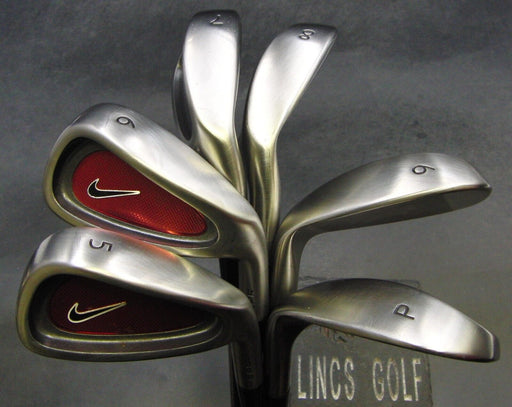 Set of 6 x Nike CPR Irons 5-PW Regular Graphite Shafts Nike Grips