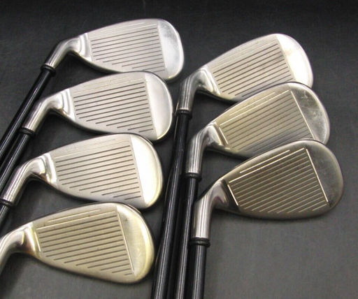 Set of 7 x Callaway Hawk Eye VFT Irons 4-PW Stiff Graphite Shafts