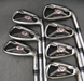 Set of 7 x TaylorMade Burner 2009 Irons 4-PW Uniflex Steel Shafts*