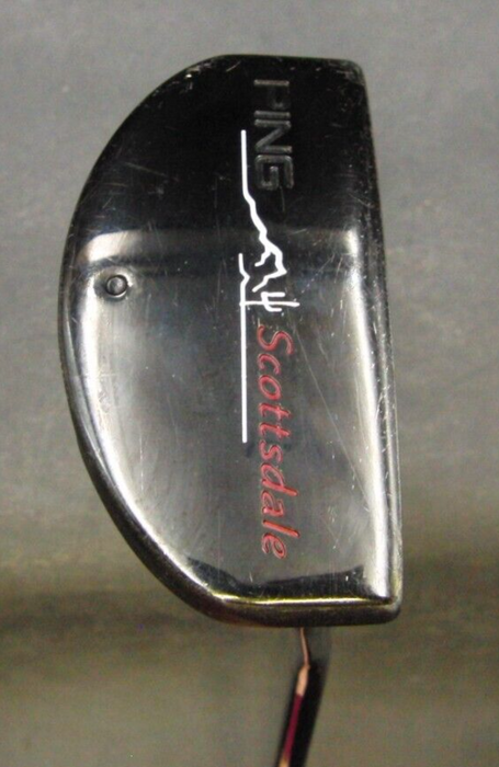 Ping Scottsdale Half Pipe Putter Steel Shaft 86cm Length Nex Grip