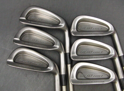 Set of 6 x Mizuno Galaxy Type 1 Irons 5-PW Regular Graphite Shafts Mizuno Grips