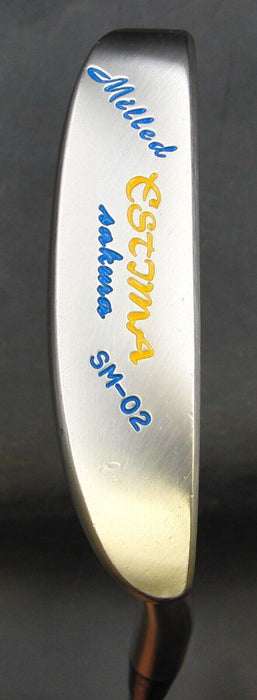 Estima Sakura Milled SM-02 Putter 90cm Playing Length Steel Shaft GolfPride Grip