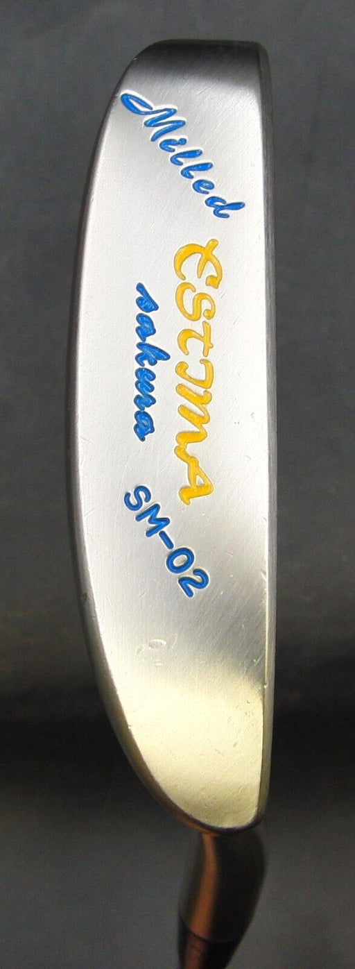 Estima Sakura Milled SM-02 Putter 90cm Playing Length Steel Shaft GolfPride Grip