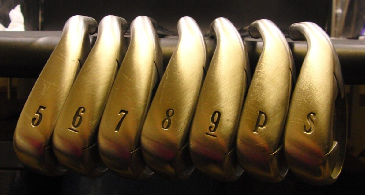 Set of 7 x Callaway Warbird Irons 5-SW Uniflex Steel Shafts Callaway Grips