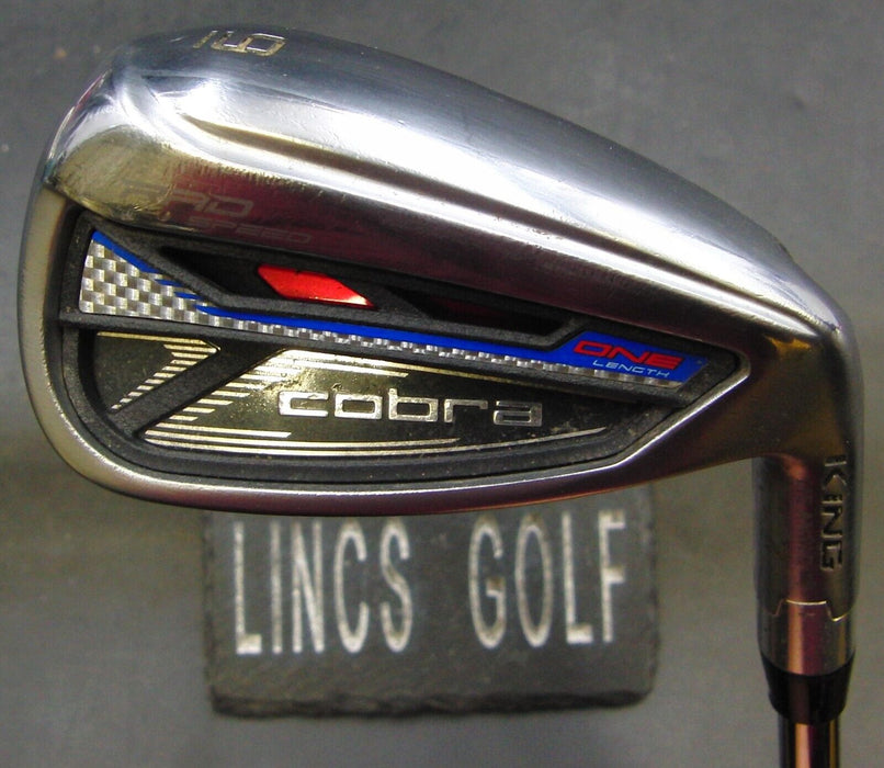 King Cobra Rad Speed One Length 9 Iron Stiff Steel Shaft Cobra Grip DEMO