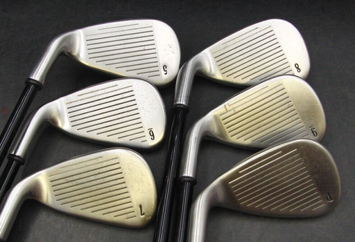 Set of 6 x Callaway Big Bertha 2008 Irons 5-PW Stiff Graphite Shafts