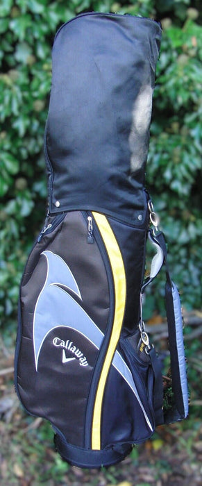 7 Division Callaway Warbird Carry Black Tour Trolley Cart Golf Clubs Bag*