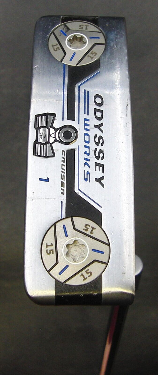 Odyssey Works Cruiser 1 Putter 87cm Playing Length Steel Shaft Odyssey Grip*