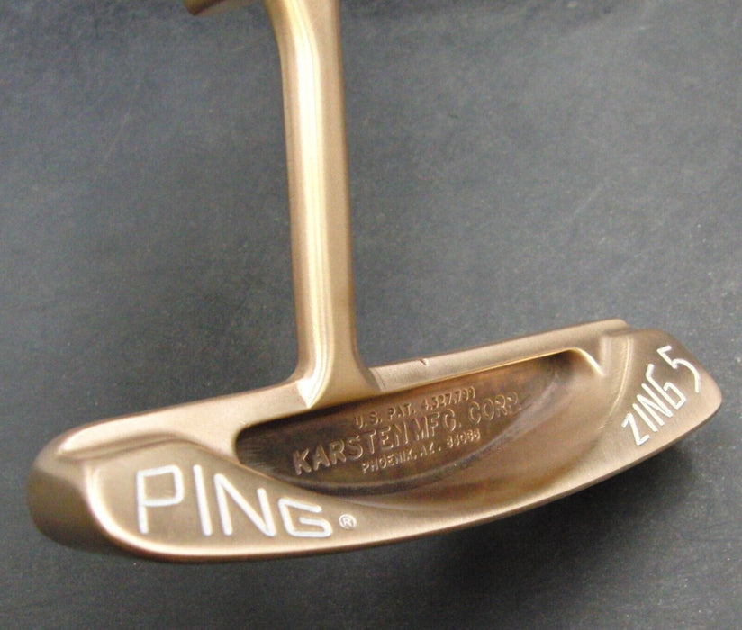 Refurbished Ping Zing 5 Putter 90cm Playing Length Steel Shaft RG Grip