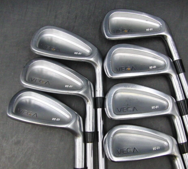 Set of 7 x Vega VC-01 Irons 4-PW Regular Steel Shafts Lamkin Grips