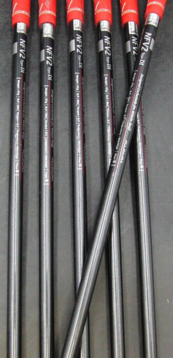 Set of 6 x Wilson Staff Tab Tc-1 Irons 5-PW Stiff Graphite Shafts