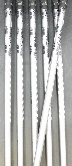Set of 6 x PRGR Nabla RS Irons 5-PW Regular Graphite Shafts PRGR Grips