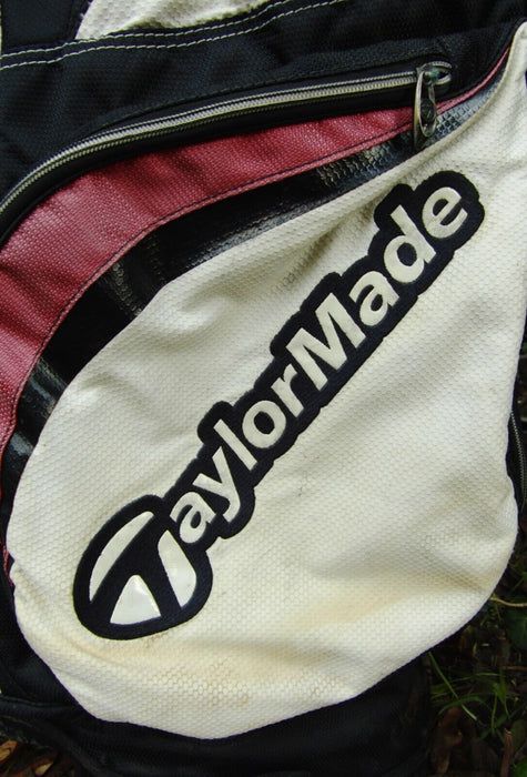 14 Division TaylorMade Juggernaut Black/White Carry Trolley Cart Golf Clubs Bag