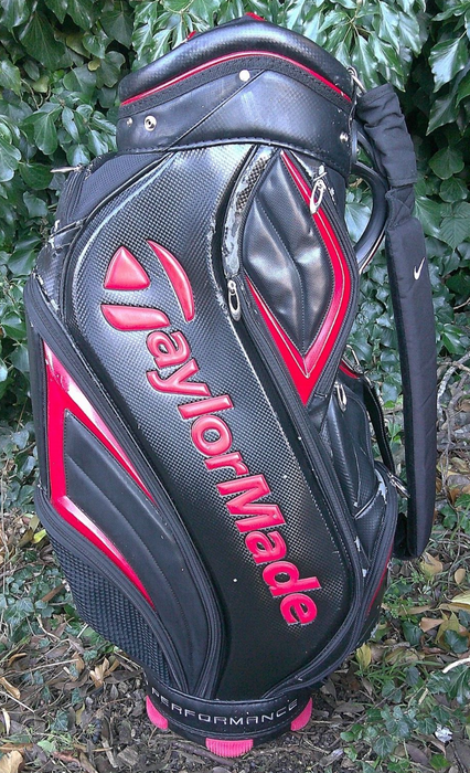 4 Division TaylorMade Trolley Carry Cart Golf Clubs Bag*