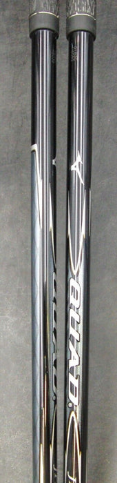 Set of 2 Mizuno JPX AD 16° 3 & 19° 5 Woods Stiff Graphite Shafts Mizuno Grips