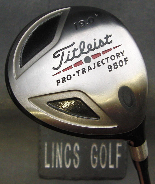 Titleist Pro Trajectory 980F 19° Wood Stiff Graphite Shaft Titleist Grip