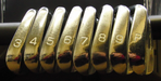 Set of 8 x Mizuno Pro TN-87 Irons 3-PW Stiff Steel Shafts Golf Pride Grips
